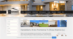 Desktop Screenshot of handeldom.pl
