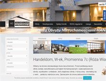 Tablet Screenshot of handeldom.pl